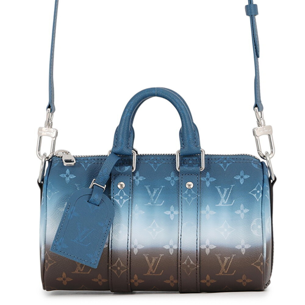 Louis Vuitton Keepall Bandoulière 25 Monogram Pigment Handbag M28026 2-way 20...
